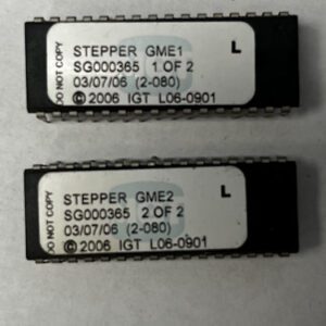 BIOS ROM For IGT, Part Numbers: GME1 & 2, SG000365, GETT Part Numbers: BIO-IGT-109