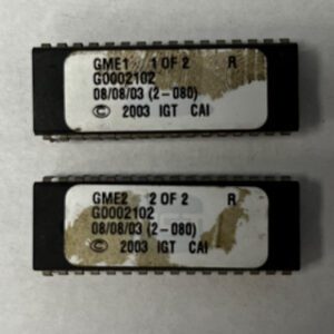 BIOS ROM For IGT, Part Numbers: GME1 & 2, G0002102, GETT Part Number: BIO-IGT-114