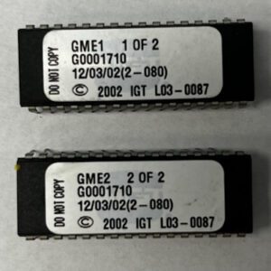 BIOS ROM For IGT, Part Numbers: GME1 & 2, G0001710, GETT Part Number: BIO-IGT-115