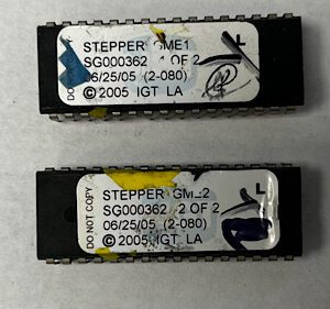 BIOS ROM For IGT, Part Numbers: GME1 & 2, G000632, GETT Part Number: BIO-IGT-116