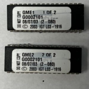 BIOS ROM For IGT, Part Numbers: GME1 & 2, G0002101, GETT Part Number: BIO-IGT-117