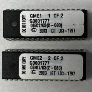BIOS ROM For IGT, Part Numbers: GME1 & 2, G0001777, GETT Part Number: BIO-IGT-118