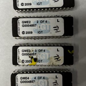 BIOS ROM For IGT, Part Numbers: GME1, 2, 3, & 4, G0004857, GETT Part Number: BIO-IGT-121