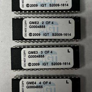 BIOS ROM For IGT, Part Numbers: GME1, 2, 3, & 4, G0004855, GETT Part Number: BIO-IGT-122
