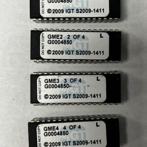 BIOS ROM For IGT, Part Numbers: GME1, 2, 3, & 4, G0004850, GETT Part Number: BIO-IGT-123