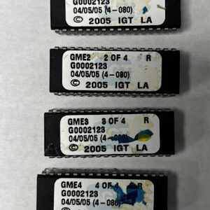 BIOS ROM For IGT, Part Numbers: GME1, 2, 3, & 4, G0002123, GETT Part Number: BIO-IGT-124