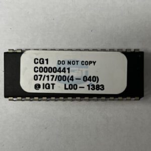 BIOS ROM For IGT, Part Numbers: CG1 & 2, PXL1 & 2, C0000441, L00-1383, GETT Part Number: BIO-IGT-137