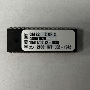 BIOS ROM For IGT, Part Numbers: GME2, G0001626, (2 - 080), L02-1942, 2 OF 2, GETT Part Number: BIO-IGT-142