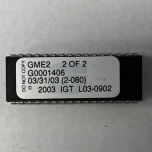 BIOS ROM For IGT, Part Numbers: GME2, G0001406, (2 - 080), L03-0902 2 OF 2, GETT Part Number: BIO-IGT-144