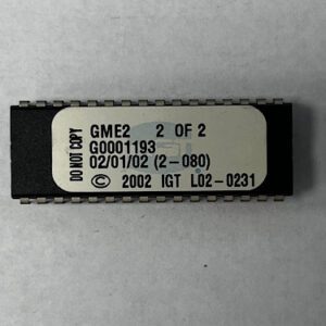 BIOS ROM For IGT, Part Numbers: GME2, G0001193, (2 - 080), L02-0231, 2 OF 2, GETT Part Number: BIO-IGT-148
