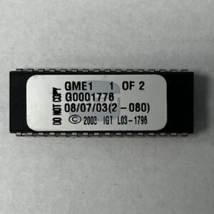 BIOS ROM For IGT, Part Numbers: GME1, G0001776, (2 -080), L03-1796, 1 OF 2, GETT Part Number: BIO-IGT-149