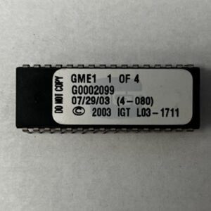 BIOS ROM For IGT, Part Numbers: GME1, G0002099, (4 - 080), L03-1711 1 OF 4, GETT Part Number: BIO-IGT-154
