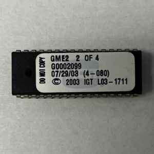 BIOS ROM For IGT, Part Numbers: GME2, G0002099, (4 - 080), L03-1711 2 OF 4, GETT Part Number: BIO-IGT-155