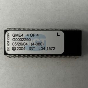 BIOS ROM For IGT, Part Numbers: GME4, G0002290, (4 - 080), L04-1572, 4 OF 4, GETT Part Number: BIO-IGT-164