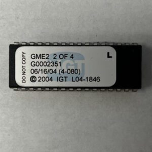 BIOS ROM For IGT, Part Numbers: GME2, G0002351, (4 - 080), L04-1846, 2 OF 4, GETT Part Number: BIO-IGT-166