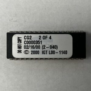 BIOS ROM For IGT, Part Numbers: GME2, C0000351, (2 - 080), L00-1140, 2 OF 4, GETT Part Number: BIO-IGT-178