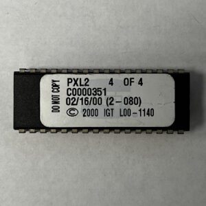 BIOS ROM For IGT, Part Numbers: PXL2, C0000351, (2 - 080), L00-1140, 4 OF 4, GETT Part Number: BIO-IGT-180