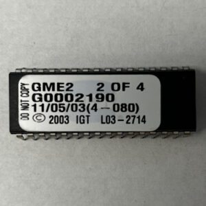 BIOS ROM For IGT, Part Numbers: GME2, G0002190, (4 - 080), L03-2714, 2 OF 4, GETT Part Number: BIO-IGT-183
