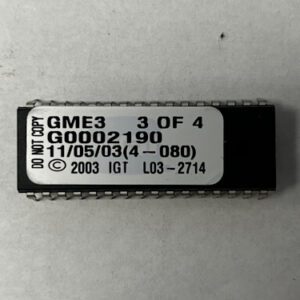 BIOS ROM For IGT, Part Numbers: GME3, G0002190, (4 - 080), L03-2714, 3 OF 4, GETT Part Number: BIO-IGT-184