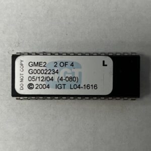 BIOS ROM For IGT, Part Numbers: GME2, G0002234, (4 - 080), L04-1616, 2 OF 4, GETT Part Number: BIO-IGT-187