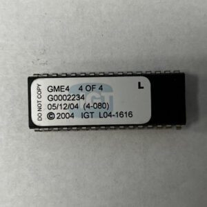 BIOS ROM For IGT, Part Numbers: GME4, G0002234, (4 - 080), L04-1616, 4 OF 4, GETT Part Number: BIO-IGT-189