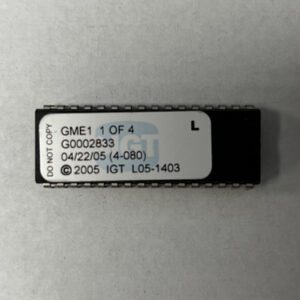 BIOS ROM For IGT, Part Numbers: GME1, G0002833, (4 - 080), L05-1403, 1 OF 4, GETT Part Number: BIO-IGT-191