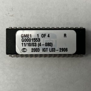 BIOS ROM For IGT, Part Numbers: GME1, G0001553, (2 - 080), L03-2906, 1 OF 4, GETT Part Number: BIO-IGT-196
