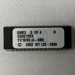 BIOS ROM For IGT, Part Numbers: GME3, G0001553, (2 - 080), L03-2906, 3 OF 4, GETT Part Number: BIO-IGT-198