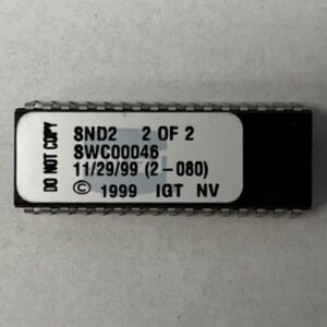 BIOS ROM For IGT, Part Numbers: SND2, SWC00048, (2 - 080), 2 OF 2, GETT Part Number: BIO-IGT-201