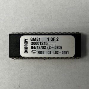 BIOS ROM For IGT, Part Numbers: GME1, G0001245, (2 - 080), L02-0951, 1 OF 2, GETT Part Number: BIO-IGT-202