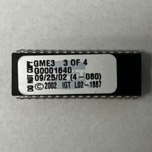 BIOS ROM For IGT, Part Numbers: GME3, G0001640, (4 - 080), L02-1887, 3 OF 4, GETT Part Number: BIO-IGT-206