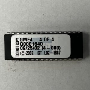BIOS ROM For IGT, Part Numbers: GME4, G0001640, (4 - 080), L02-1887, 4 OF 4, GETT Part Number: BIO-IGT-207