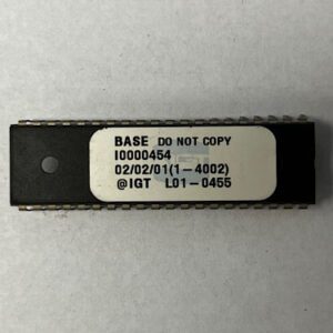 BASE BIOS ROM For IGT, Part Numbers: I0000454, (1 - 4002), L01-0455, GETT Part Number: BIO-IGT-208