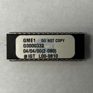 BIOS ROM For IGT, Part Numbers: GME1, G0000332, (2 - 080), L00-0810, 1 OF 2, GETT Part Number: BIO-IGT-211