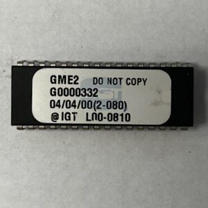 BIOS ROM For IGT, Part Numbers: GME2, G0000332, (2 - 080), L00-0810, 2 OF 2, GETT Part Number: BIO-IGT-212