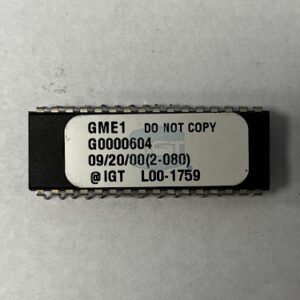 BIOS ROM For IGT, Part Numbers: GME1, G0000604, (2 - 080), L00-1759, 1 OF 2, GETT Part Number: BIO-IGT-214