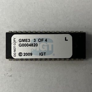 BIOS Rom For IGT, Part Numbers: GME3, G0004820, 3 of 4, GETT Part Number: BIO-IGT-237