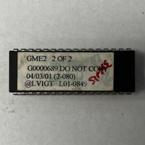BIOS Rom For International Game Technology(IGT), Part Numbers: GME2, G0000689, 2 of 2, GETT Part Number: BIO-IGT-240