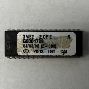 BIOS Rom For International Game Technology(IGT), Part Numbers: GME2, G0001729, 2 of 2, GETT Part Number: BIO-IGT-244