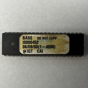 BIOS ROM BASE For IGT, Part Numbers: I0000452, GETT Part Number: BIO-IGT-255