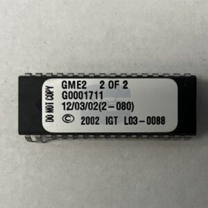 BIOS Rom For IGT, Part Numbers: GME2, G0001711, 2 of 2, GETT Part Number: BIO-IGT-259