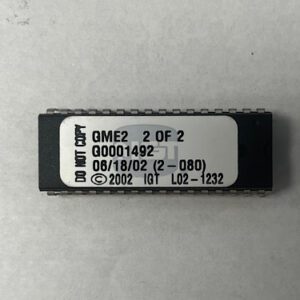 BIOS Rom For IGT, Part Numbers: GME2, G0001492, 2 of 2, GETT Part Number: BIO-IGT-263