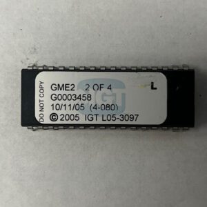 BIOS Rom For IGT, Part Numbers: GME2, G0003458, 2 of 4, GETT Part Number: BIO-IGT-268