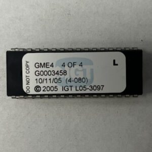 BIOS Rom For IGT, Part Numbers: GME4, G0003458, 4 of 4, GETT Part Number: BIO-IGT-270