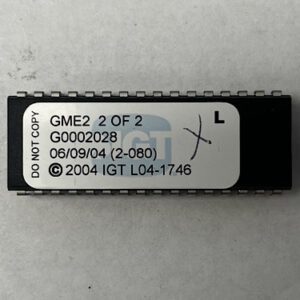 BIOS Rom For IGT, Part Numbers: GME1, G0002028, 2 of 2, GETT Part Number: BIO-IGT-274
