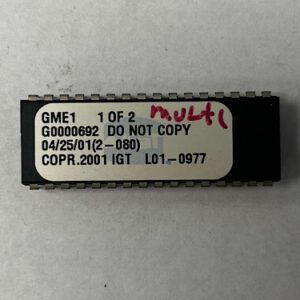 BIOS Rom For IGT, Part Numbers: GME1, G0000692, 1 of 2, GETT Part Number: BIO-IGT-275