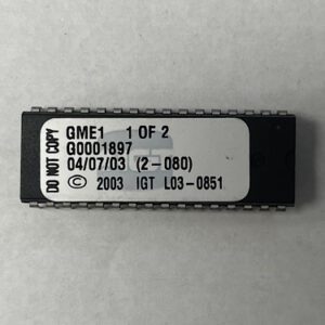 BIOS Rom For IGT, Part Numbers: GME1, G0001897, 1 of 2, GETT Part Number: BIO-IGT-277