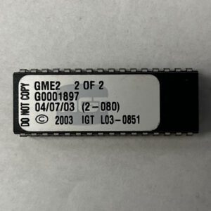 BIOS Rom For IGT, Part Numbers: GME2, G0001897, 2 of 2, GETT Part Number: BIO-IGT-278