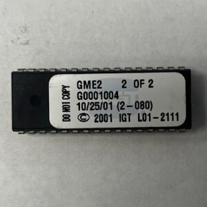 BIOS Rom For IGT, Part Numbers: GME2, G0001004, 2 of 2, GETT Part Number: BIO-IGT-295