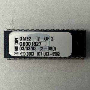 BIOS Rom For IGT, Part Numbers: GME2, G0001827, 2 of 2, GETT Part Number: BIO-IGT-299